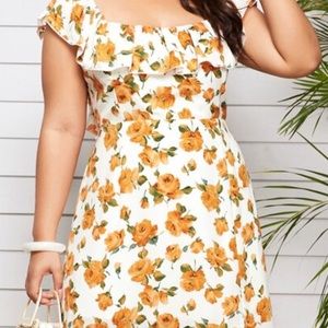Plus Size Dress w/ Split